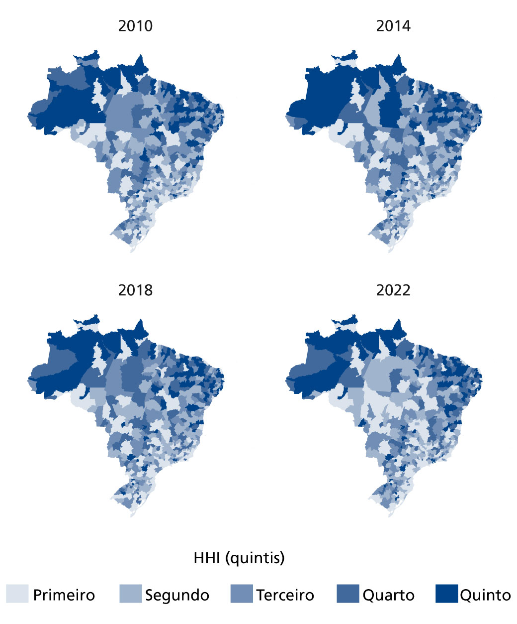Fonte: Elaboração própria com base em dados da Rais (2010-2024).