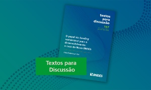 Capa da noticia - Funding sustentável e o Novo BNDES