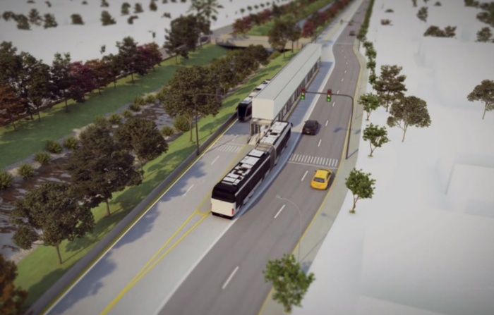 BRT-ABC-Pista Reprodução EMTU BRT-ABC-Pista Reprodução EMTU