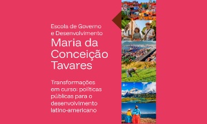 Capa da noticia - <p>Livro reúne artigos da 1<sup>a</sup> edição da Escola de Governo e Desenvolvimento Maria da Conceição Tavares</p>