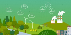 Capa da noticia - Infográfico: como funcionam os mercados de carbono?